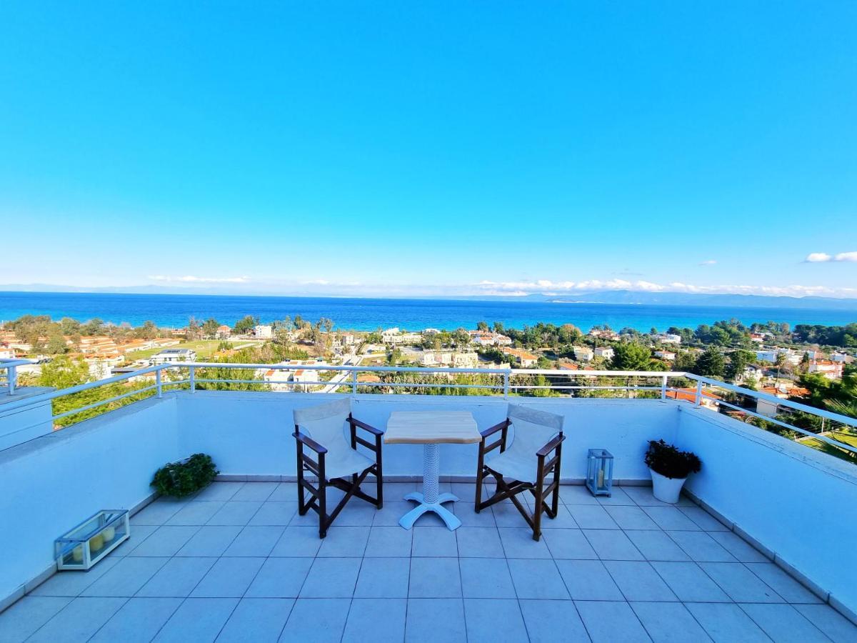 Bungalow White Tennis Apartments & Suites Pefkochori Exterior foto