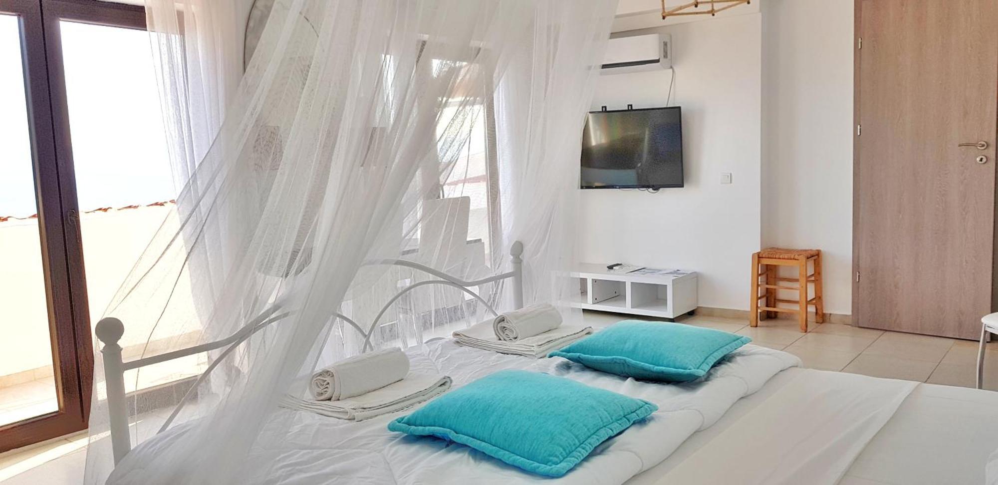 Bungalow White Tennis Apartments & Suites Pefkochori Zimmer foto